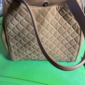 Quilted Tan Women's Bag